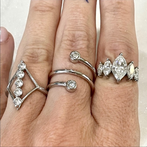 Double Star Ring/ Toe Ring - Picture 5 of 11